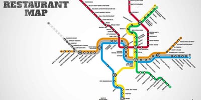 Kort af washington dc veitingastöðum
