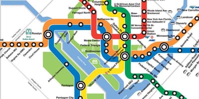 Nýja st metro kort