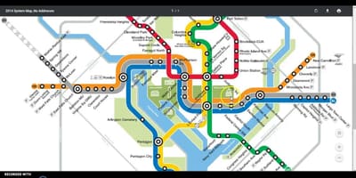 Fl metro ferð kort